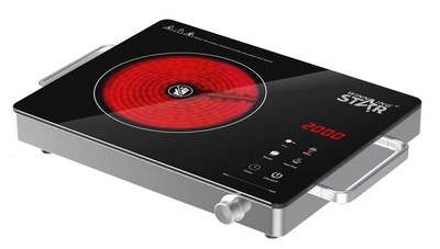 Настільна плита електрична WINNINGSTAR ST-9102 INFRARED 2000W Silver