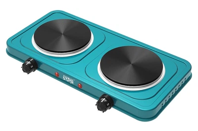 Настільна плита електрична WINNINGSTAR ST-9638 1000W + 1000W Green