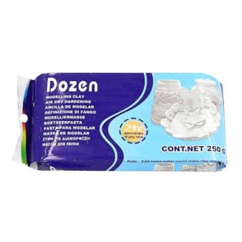 Масса для лепки "Dozen" DSCN0664 белая 250 грамм