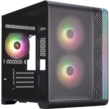 Корпус 1stPlayer VT5-BK-3F7 Black (VT5-BK-3F7)