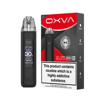 Pod-система Oxva Xlim Pro 3 - Black Leather. Электронная сигарета.