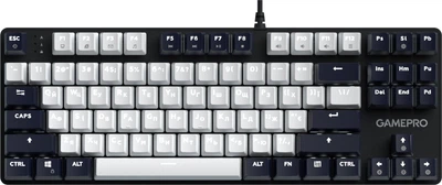 Клавиатура GamePro Genesis Metallic MK110B Outemu Red Switch USB UA Black (MK110B)
