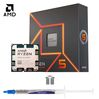 【新品】 AMD Ryzen5 7600X 動作保証あります！ Процессор AMD Ryzen 5 7600X (4.7 - 5.3 GHz), 6 ЯДЕР, 32MБ КЭШ, AM5