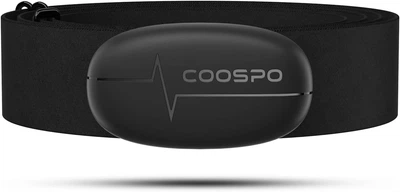 Нагрудный пульсометр COOSPO H6 с Bluetooth 4.0 ANT+ IP67 / датчик сердечного ритма для Peloton Polar DDP Yoga Map My Ride
