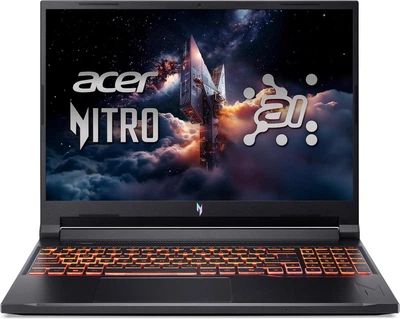 Ноутбук Acer Nitro V 16 AI ANV16-42-R96G (16"/Ryzen 7 260/16/RTX5070/SSD1000/DOS) (NH.U1FEX.009)
