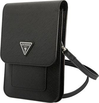 Сумка Guess Saffiano Triangle Black (GUWBSATMBK)