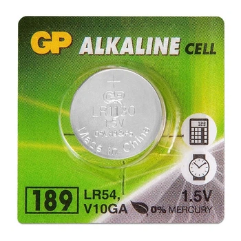Батарейка GP 189/LR54/AG10 Alkaline (10шт) (4891199015519)