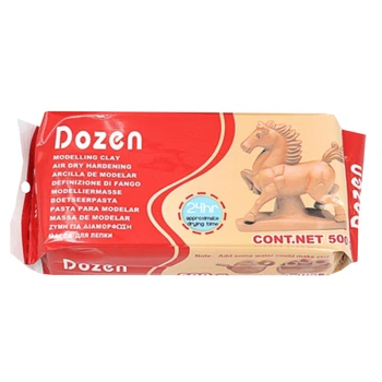 Масса для лепки "Dozen" Bambi DSCN0666 коричневая 500 грамм