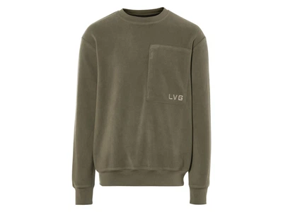 Свитшот флисовый для мужчины Livergy LIDL 474231 M хаки