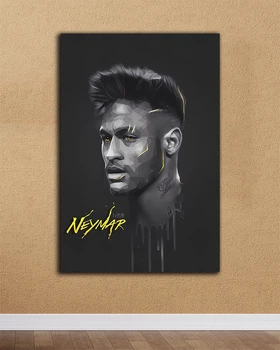 Картина з футболістом - Neymar ART - 40х60 см