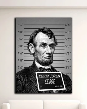 Стильна картина для офісу та кабінету «Картина в офіс - Lincoln» - 60х80 см