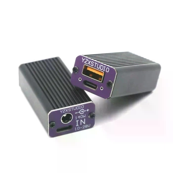 PD-конвертер перехідник-перетворювач ZC858 140W 5525 DC to USB PD