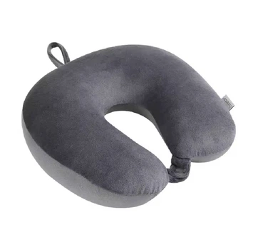 Подушка для путешествия U-образная серая