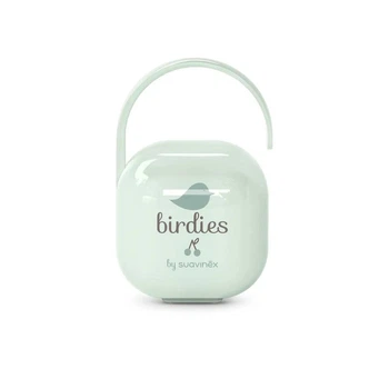 Футляр для пустушки Suavinex Birdies, mint 309135