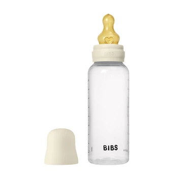 Детская бутылочка BIBS Baby Bottle Round Latex 270 мл средний поток