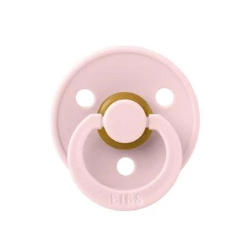 Соска пустушка BIBS Colour Latex кругла 0-6 міс blossom