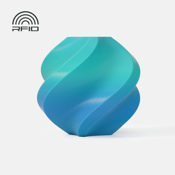 Филамент Bambu Lab PLA Basic Gradient | Ocean to Meadow (10902) | с катушкой