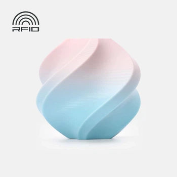 Филамент Bambu Lab PLA Basic Gradient | Cotton Candy Cloud (10907) | с катушкой