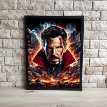 Интерьерная картина-постер на стену Marvel Doctor Strange 30х40 см