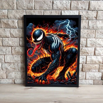 Интерьерная картина-постер на стену Marvel Venom 30х40 см