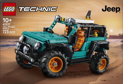 Zestaw klocków LEGO Technic SUV Jeep Wrangler Rubicon 723 elementy (42227)