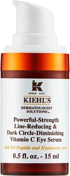 Сыворотка для кожи вокруг глаз Kiehl's Dermatologist Solutions Powerful-Strenght Vitamin C антивозрастная 15 мл (3605972139559)