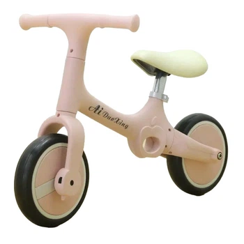 Беговел (велобег) детский Maraton KML-05 с колесами EVA 7.8", Розовый