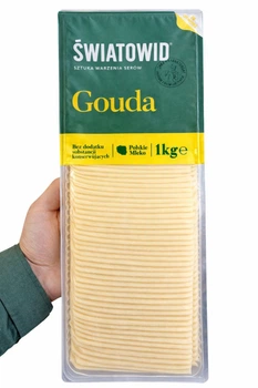 Сир Нарізаний Гауда Swiatowid Gouda 1 кг