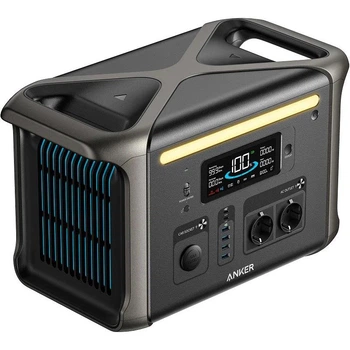 Зарядна станція ANKER Solix F1500, 1800 Вт, 1536 Вт/год (електростанція для дому, UPS, ДБЖ)
