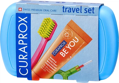 Набор дорожный гигиенический Curaprox Be You Blue (7612412429879)