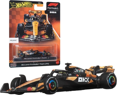 Коллекционный болид Hot Wheels McLaren 2024 Lando Norris Formula 1 (JBM11)