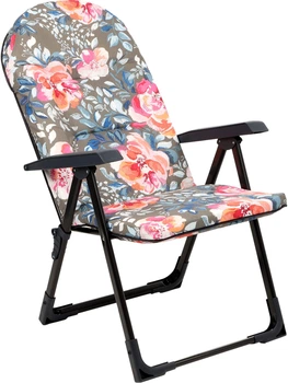 Садове крісло Kadax Soller K4088 116 x 70 см Квіти (5903699431153)