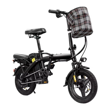 Электровелосипед складной Minako Mini 14" (1000W 48V 18Ah) с сумкой