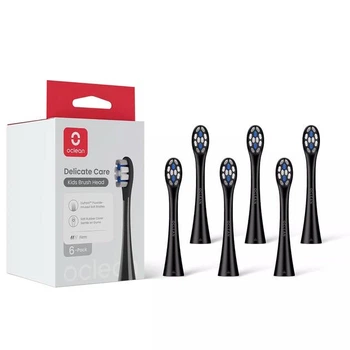 Насадка для зубної щітки Oclean Toothbrush Head for On SE Air X F1 Z1 X10 Brush Head Kids P3K8 Black 6 шт.