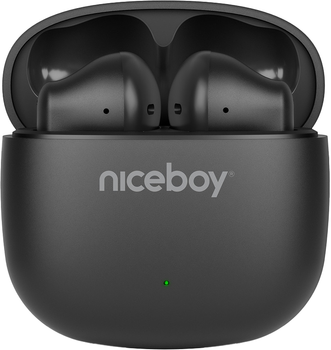 Słuchawki Niceboy Beans 4 POP Onyx Black (8594182431001)