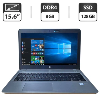 Ноутбук HP ProBook 450 G4 / 15.6" (1366x768) TN / Intel Core i5-7200U (2 (4) ядра по 2.5 - 3.1 GHz) / 8 GB DDR4 / 128 GB SSD / Intel HD Graphics 620 / WebCam / DVD-ROM б/у