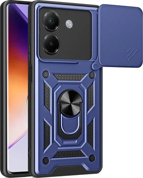 Чехол с защитой камеры 3DGuard Poco M7 Pro 5G Blue (43238-28)