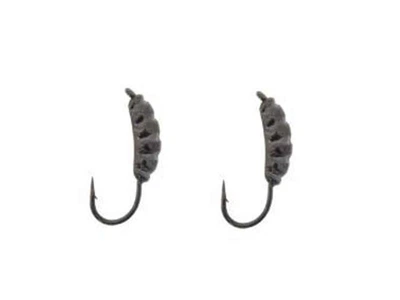 Мормишка FISHING ROI вольфрам Опариш з вушком 3,5мм 0,71г black nickle (2шт/уп)