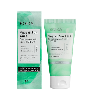 Крем сонцезахисний для обличчя SOIKA SPF30 50 мл 1166