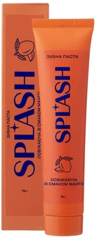 Зубна паста Splash Освіжаюча зі смаком манго 75 г (4820266832322)