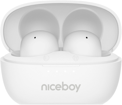 Słuchawki Niceboy 4 POP Arctic White (8594182431957)