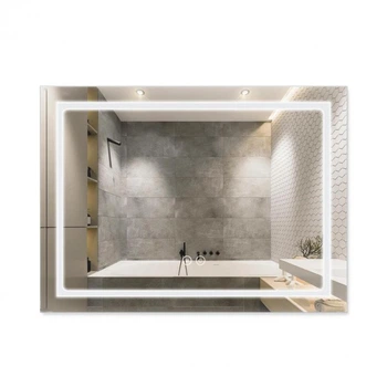 Дзеркало Qtap Mideya (DC-F904) 800х600 з LED-підсвічуванням Touch, з димером QT2078F904W