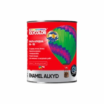 Емаль алкідна ПФ-115 Polycolor зелена 2.8 кг