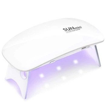 Лампа- мини для сушіння нігтів Sun 6W з USB підключенням