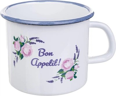 Кружка Kadax Scerni емальована Bon Appety 1.15 л (5906638318591)