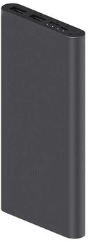 УМБ Xiaomi Mi Power Bank 3 10000 mAh 2xUSB 18W Fast Charge PLM13ZM Black (VXN4274GL/VXN4260CN) 