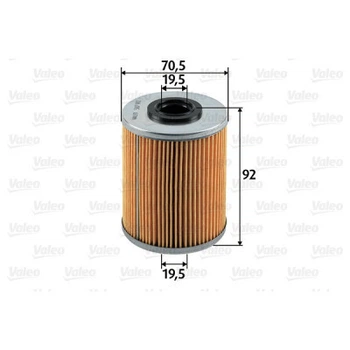 Фільтр паливний Valeo 587902