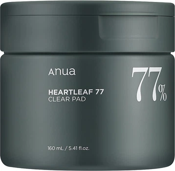Тонер-пады для лица 70 шт Anua Heartleaf 77% Clear Pad
