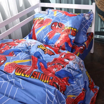 Комплект постельного белья MirSon Бязь 17-0799 Hero Spider-Man 110 x 140 см (2200011443539)