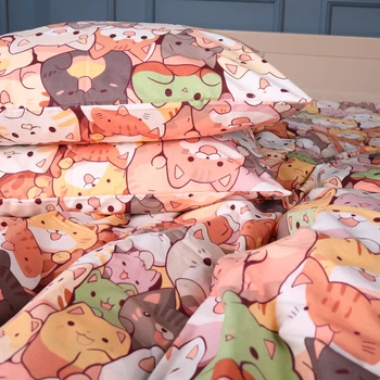 Наволочка MirSon Бязь 17-0775 Bombshell cats 50 x 70 см (2200011237312)